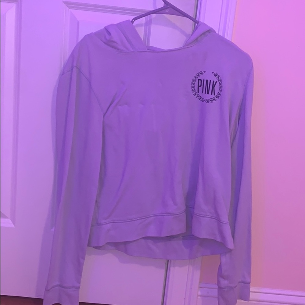 blueish / purple light pink sweatshirt